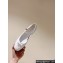 Prada Nappa leather Mary Jane pumps with strap and logo-engraved metal buckle 1I568N White 2024