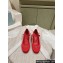 Prada Satin Mary Jane pumps with strap and logo-engraved metal buckle 1I568N Red 2024