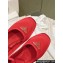 Prada Satin Mary Jane pumps with strap and logo-engraved metal buckle 1I568N Red 2024