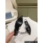 Prada Heel 4cm Brushed leather slingback pumps with triangle logo Black 2024