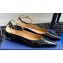 Aquazzura Love Affair Flats in Patent Leather Black 2024