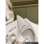 Prada Heel 4cm Brushed leather slingback pumps with triangle logo White 2024
