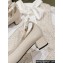 Prada Heel 4cm Patent leather pumps with ankle strap and metal buckle 1I358N Ivory 2024