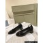 Prada Heel 4cm Patent leather pumps with ankle strap and metal buckle 1I358N Black 2024