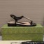 Gucci Signoria thong sandals 782415 in patent leather Black 2024