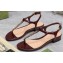 Gucci Signoria thong sandals 782415 in patent leather Burgundy 2024