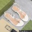 Gucci Signoria thong sandals 782415 in patent leather White 2024