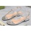 Gucci Signoria thong sandals 782415 in patent leather Silver 2024