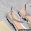 Gucci Signoria thong sandals 782415 in patent leather Silver 2024