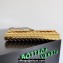 Bottega Veneta Long Clutch Andiamo With Handle Intrecciato leather bag Gold with metallic knot closure 2024