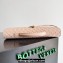 Bottega Veneta Long Clutch Andiamo With Handle Intrecciato leather bag Nude Pink with metallic knot closure 2024
