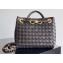 Bottega Veneta Small Andiamo Intrecciato leather top handle Bag FONDANT With Chain 2024