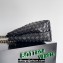 Bottega Veneta Medium Andiamo Intrecciato leather top handle Bag Black With Chain 2024