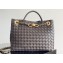 Bottega Veneta Medium Andiamo Intrecciato leather top handle Bag FONDANT With Chain 2024