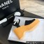 Chanel Fabric & Patent Calfskin Sandals G45555 Black 2024