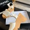 Chanel Fabric & Patent Calfskin Sandals G45555 White 2024