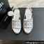 Chanel Tweed & Patent Calfskin Sandals G45555 Gray 2024