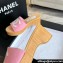 Chanel Fabric & Patent Calfskin Mules G45555 Pink 2024