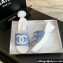 Chanel Tweed & Patent Calfskin Mules G45555 Blue 2024