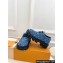 Louis Vuitton LV Checker Women/Men Derbys Monogram Denim Blue 2024
