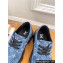 Louis Vuitton LV Checker Women/Men Derbys Monogram Denim Blue 2024