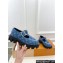 Louis Vuitton LV Checker Women/Men Mary Janes Monogram Denim Blue 2024