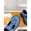 Louis Vuitton LV Checker Women/Men Mary Janes Monogram Denim Blue 2024