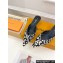 Louis Vuitton Heel 4cm Leopard Print Stellar Mules Black/White 2024
