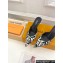 Louis Vuitton Heel 7cm Leopard Print Stellar Mules Black/White 2024