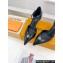 Louis Vuitton Heel 7cm Glazed calf leather Stellar Pumps Black 2024