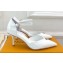 Louis Vuitton Heel 7cm Patent calf leather Stellar Pumps White 2024