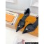 Louis Vuitton Heel 7cm Patent calf leather Stellar Pumps Black 2024