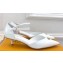 Louis Vuitton Heel 4cm Patent calf leather Stellar Pumps White 2024