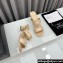 Chanel Lambskin & Imitation Pearls Mules G45685 Beige 2024