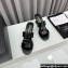 Chanel Lambskin & Imitation Pearls Mules G45685 Black 2024