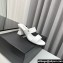 Chanel Lambskin & Imitation Pearls Mules G45685 White 2024
