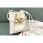 Valentino Vlogo Pouf Nappa Leather Mini Bucket Bag White 2024