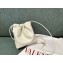 Valentino Vlogo Pouf Nappa Leather Mini Bucket Bag White 2024