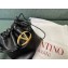 Valentino Vlogo Pouf Nappa Leather Mini Bucket Bag Black 2024