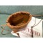 Valentino Vlogo Pouf Nappa Leather Mini Bucket Bag Brown 2024