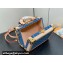 Louis Vuitton Petite Valise Denim Bleu Bag M24161 New LV Remix 2024