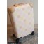 Louis Vuitton Damierlicious canvas Horizon 55 Luggage Bag N40741 Peach Pink 2024