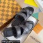 Louis Vuitton Damier pattern Men's Mules Black 2024