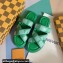 Louis Vuitton Damier pattern Men's Mules Green 2024
