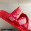 Louis Vuitton Damier pattern Men's Mules Red 2024