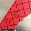 Louis Vuitton Damier pattern Men's Mules Red 2024