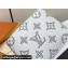 Louis Vuitton Monogram Shadow calfskin leather Multiple Wallet M83380 White/Navy 2024