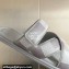 Louis Vuitton Damier pattern Men's Mules Gray 2024