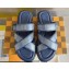 Louis Vuitton Damier pattern Men's Mules Blue 2024