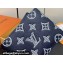 Louis Vuitton Monogram Shadow calfskin leather Multiple Wallet M83379 Ink Blue/White 2024